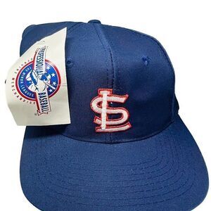 Vintage American Promotion Mens St. Louis Cardinals Blue Baseball Hat One Size